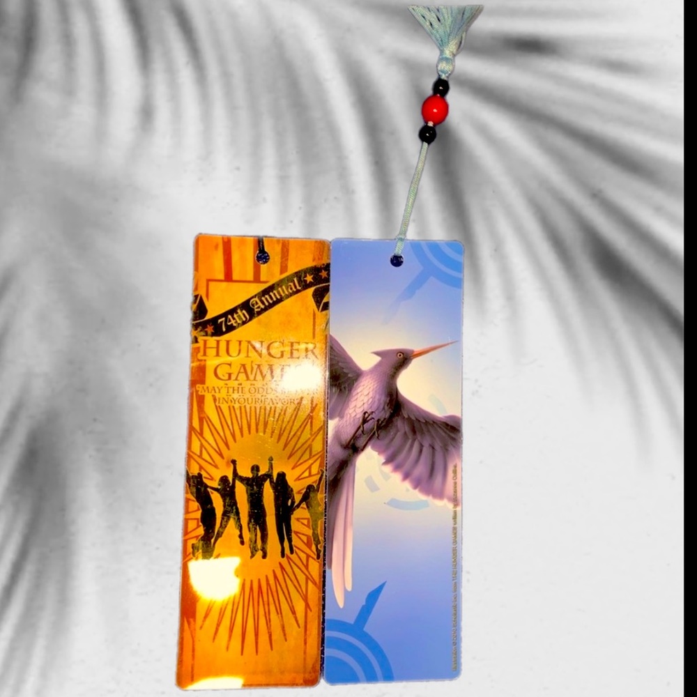 2 Hunger Games bookmarks